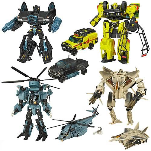 Transformers Movie Voyager Figures Wave 2 Revision 1